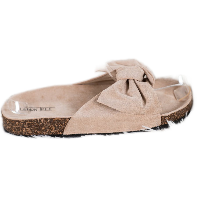 SHELOVET Mokkanahkaiset tossut jousella ruskea