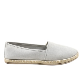 Harmaat liukuvat espadrillit D1K-6
