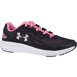 Under Armour Gs Charged Pursuit 2 W 3022860-002 musta
