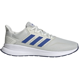 Juoksukengät adidas Runfalcon M EG8603 harmaa