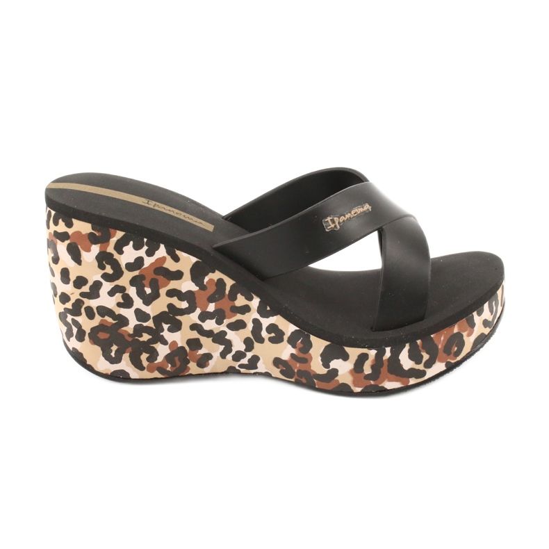 Ipanema 82856 naisten kiilatossut ruskea musta