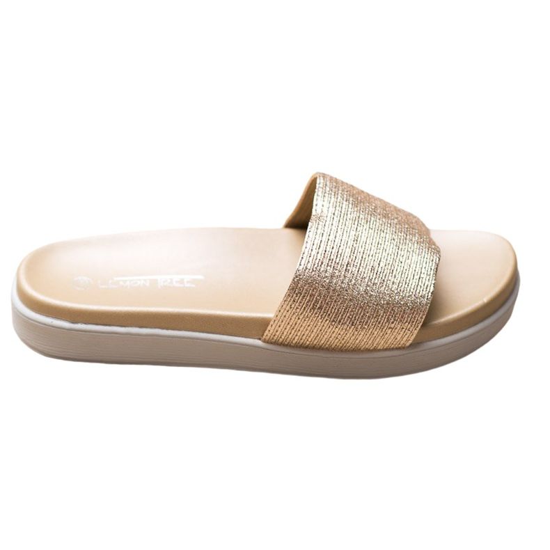 SHELOVET Klassiset kultaiset tossut kultainen