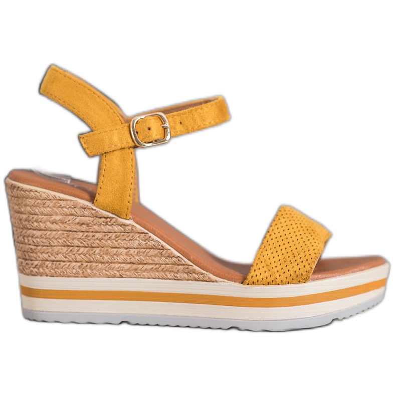 Weide Muodikkaat mokkanahkat keltainen