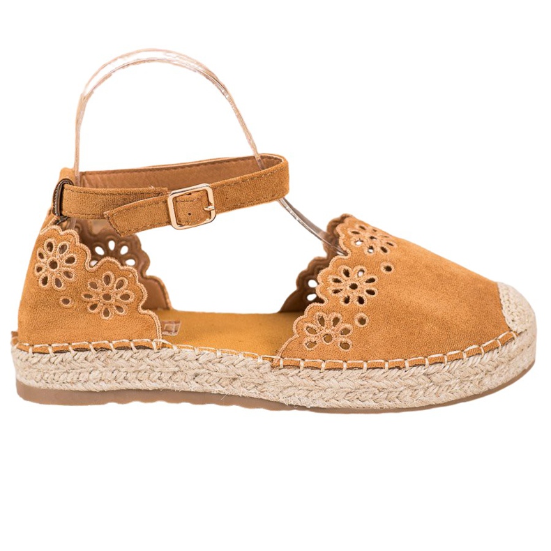Seastar Espadrillit, joissa on avoin kuvio ruskea
