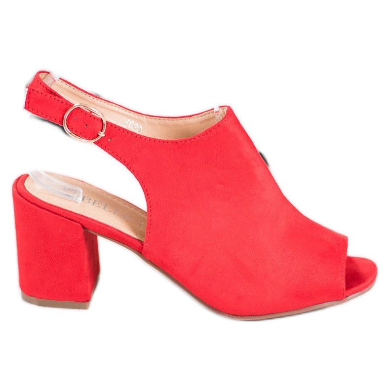 SHELOVET Klassiset korkokengät punainen