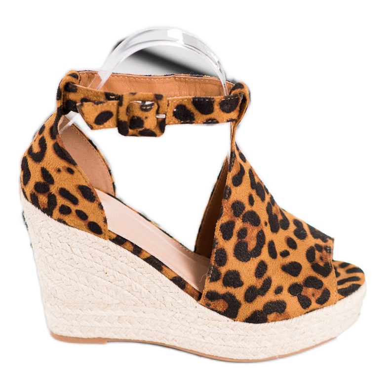 Queen Vivi Rakennettu mokkanauha ruskea