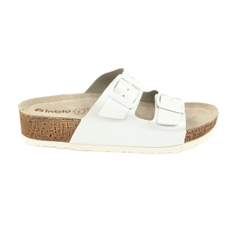 Naisten tossut valkoinen helmi Inblu NM019 monivärinen