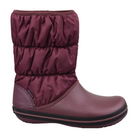 Crocs Winter Puff Boot W 14614-607 punainen monivärinen