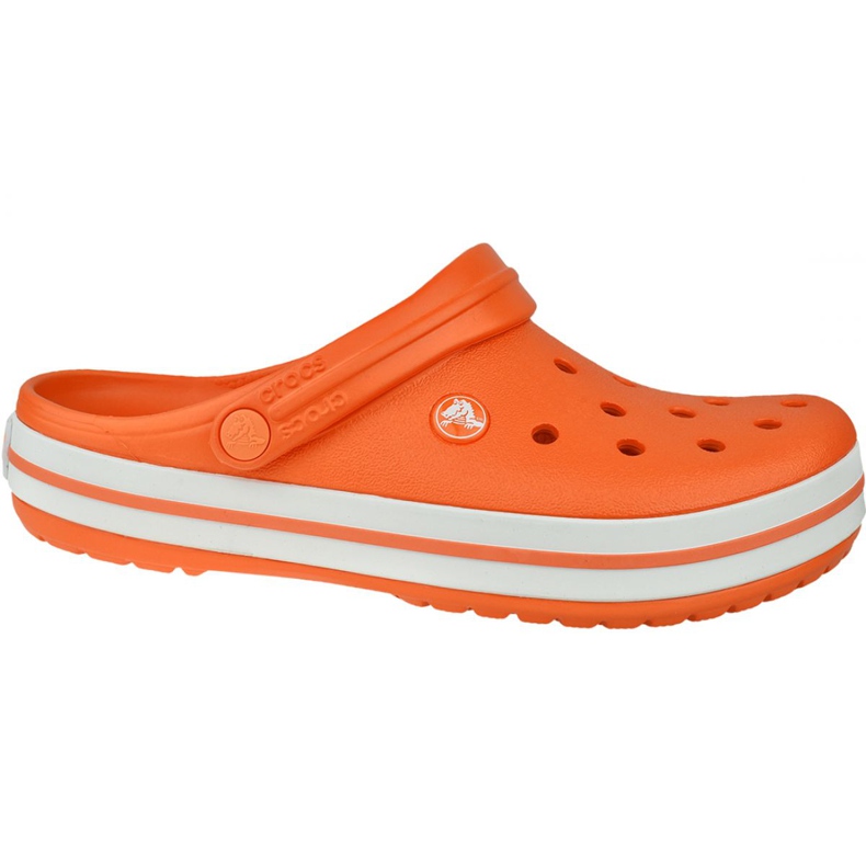 Crocs Crocband 11016-846 kengät valkoinen oranssi