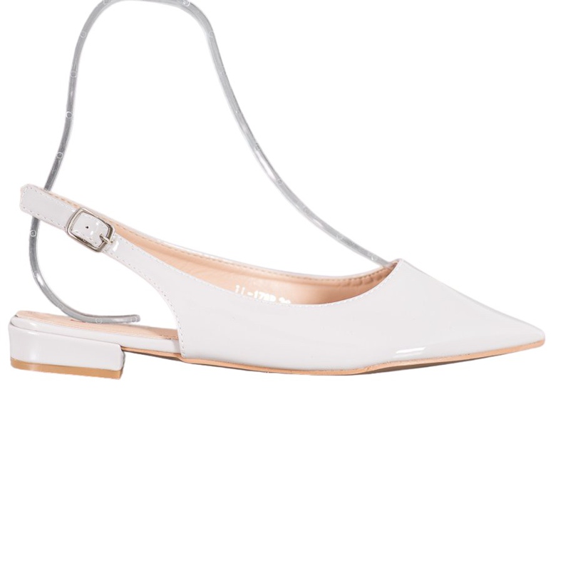 Seastar Kiiltonahkapumput paljaalla kantapäällä harmaa