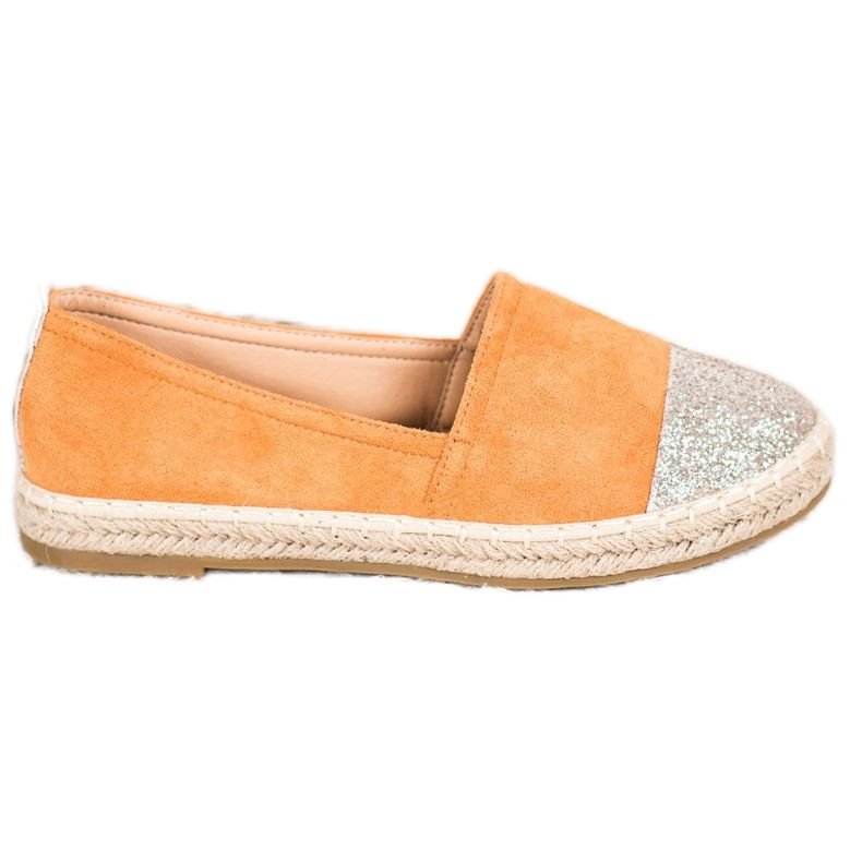 Seastar Espadrillit glitterillä oranssi keltainen