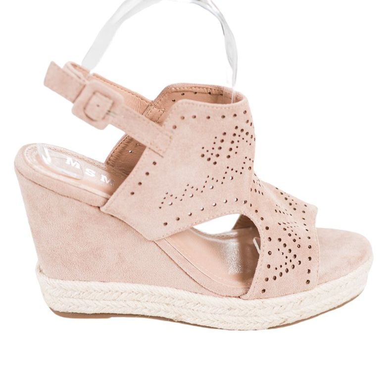 SHELOVET Avoimet kiilat ruskea