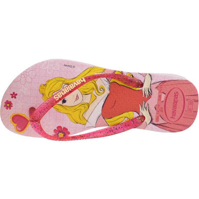 Havaianas Tossut Jr 4123328-7818 vaaleanpunainen