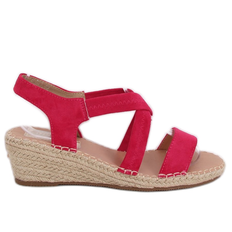 Kiila sandaalit fuksia espadrillot S-823 Fushia vaaleanpunainen