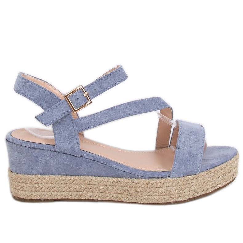 Siniset espadrilliset sandaalit 680-38 Sininen