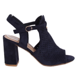 Avarit korkokengät LL79 Blue tummansininen