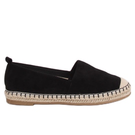 Mustat naisten espadrillit L-1068 Musta