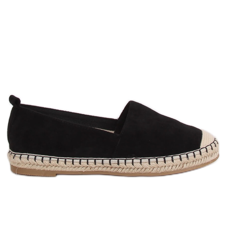 Mustat naisten espadrillit L-1068 Musta
