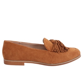 Naisten tossut kamelin kanssa T357P Camel ruskea
