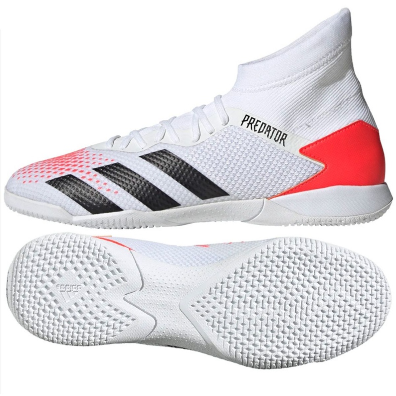 Sisäkengät adidas Predator 20.3 In M EG0916 punainen valkoinen