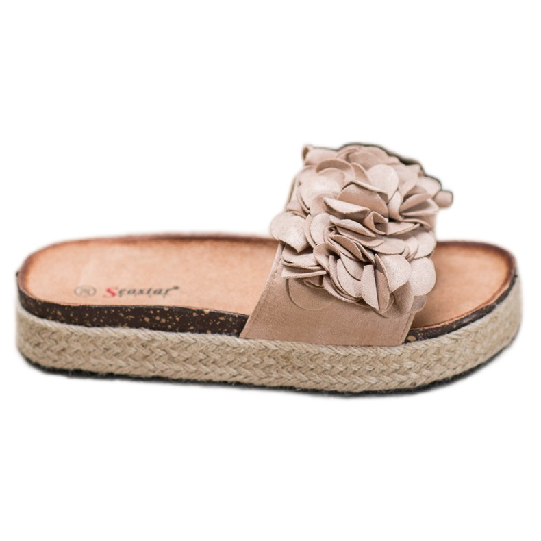 Seastar Muodikkaita beige -tohvelit