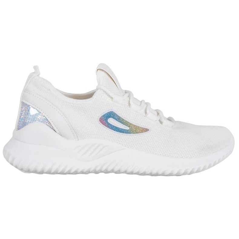 MCKEYLOR Lenkkarit paljeteilla valkoinen