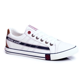 Miesten lenkkarit Cross Jeans Valkoinen FF1R4042C