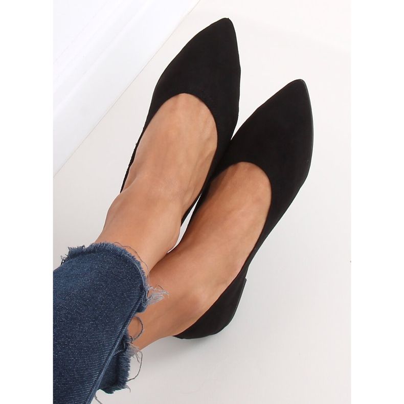 Musta naisten ballerinat NK19P Musta