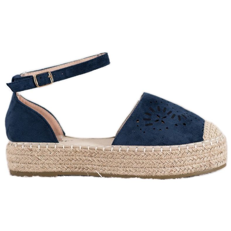 Seastar Avoimet espadrillit alustalla sininen