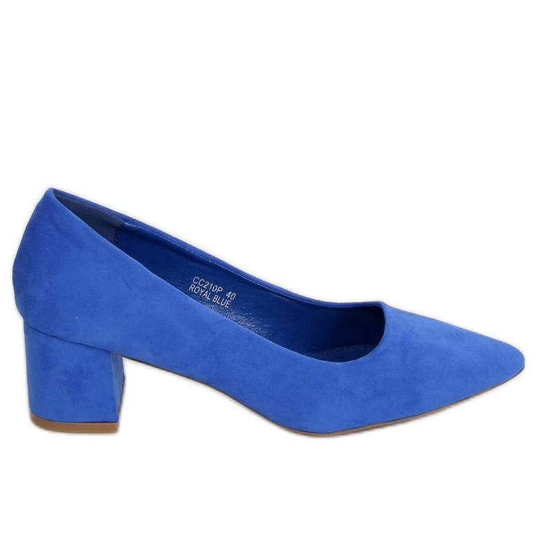 Matalakorkoiset kengät, koboltti CC210P Royal Blue sininen