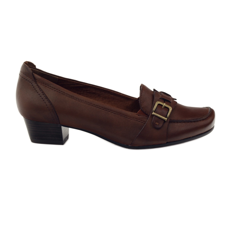 Caprice matalat kengät pumppaavat naisten kengät 24305 ruskea