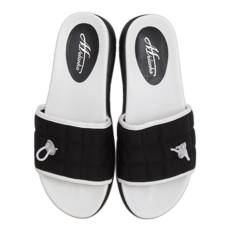 Mustat naisten mustat tohvelit G-338 Musta