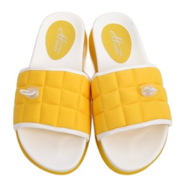 Keltaiset naisten tossut G-338 Keltainen