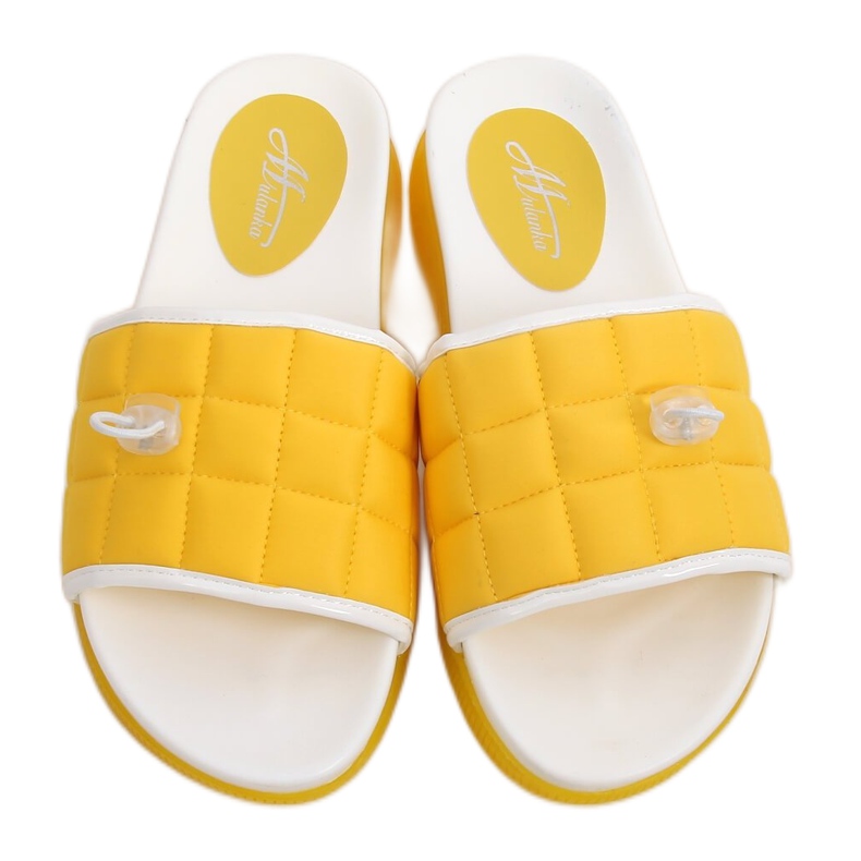 Keltaiset naisten tossut G-338 Keltainen