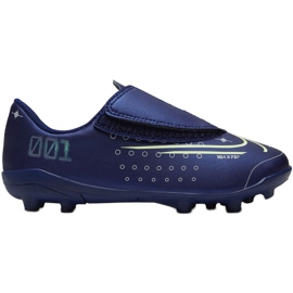 Nike Mercurial Vapor 13 Club Mds Mg PS (V) Jr CJ1149401 jalkapallokengät tummansininen