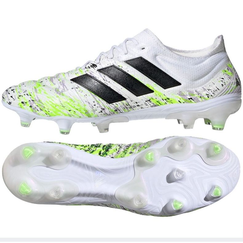 Adidas Copa 20.1 Fg M G28639 jalkapallokengät monivärinen valkoinen