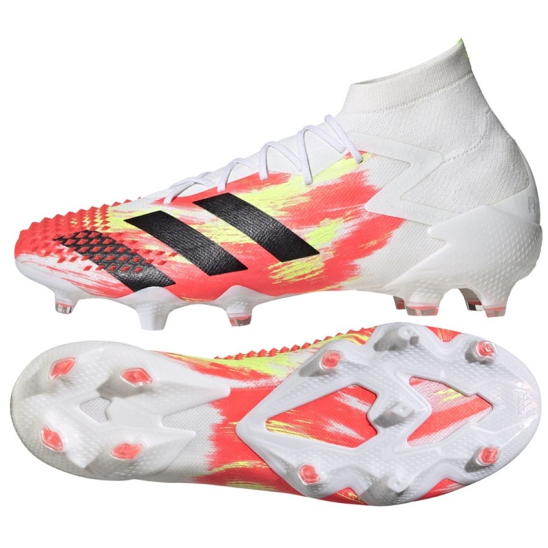 Adidas Predator Dracon 20.1 Fg M EG1599 jalkapallokengät monivärinen valkoinen