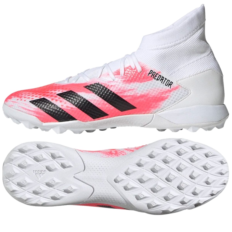 Adidas Predator 20.3 Tf M EG0913 jalkapallokengät monivärinen valkoinen