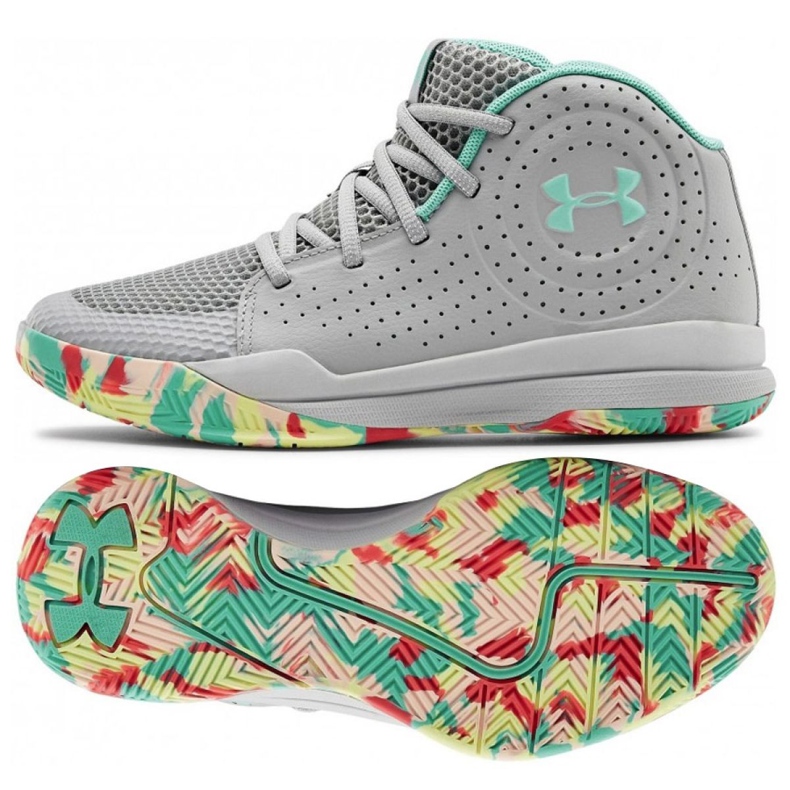 Under Armour Gs Jet 2019 Jr.3022121-102 monivärinen harmaa