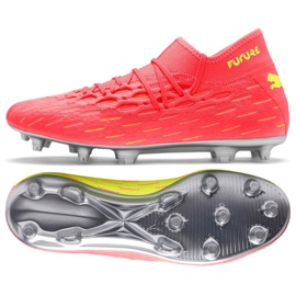 Jalkapallokengät Puma Future 5.2 Netfit Osg FG / AG M 105934 01 punainen punainen