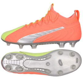 Puma One 20.3 Osg FG / AG M 105961 01 jalkapallokengät monivärinen oranssi