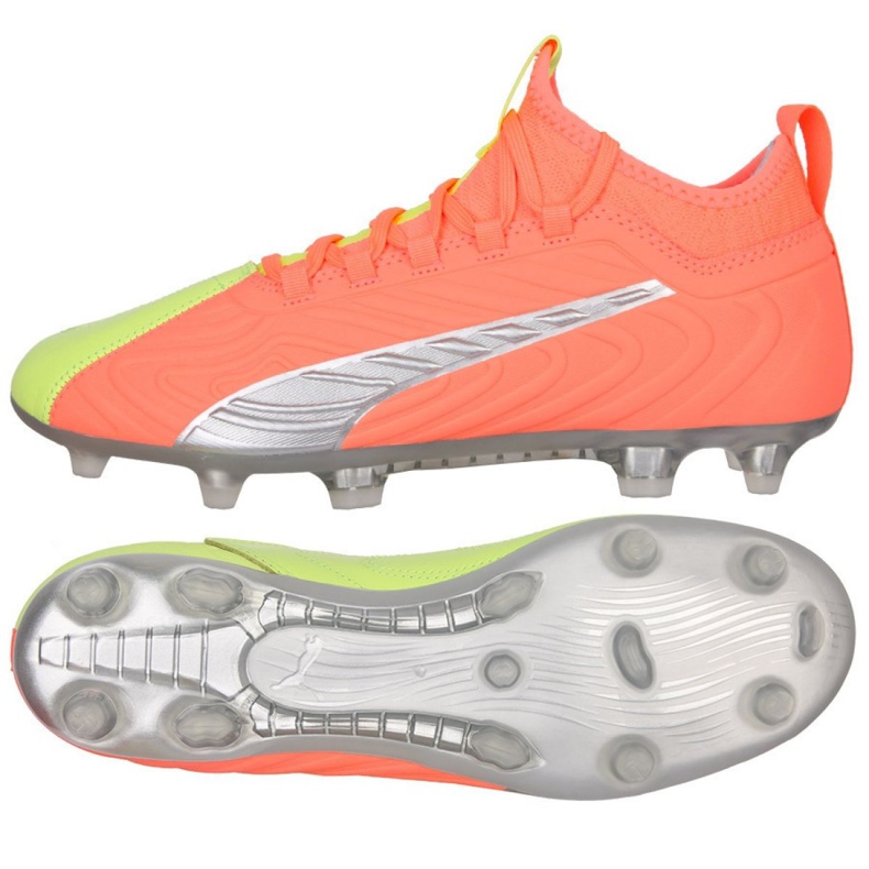 Puma One 20.3 Osg FG / AG M 105961 01 jalkapallokengät monivärinen oranssi