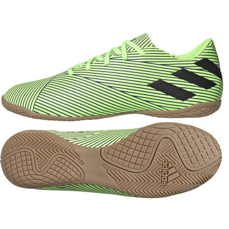 Sisäkengät adidas Nemeziz 19.4 In M FV3997 monivärinen vihreä