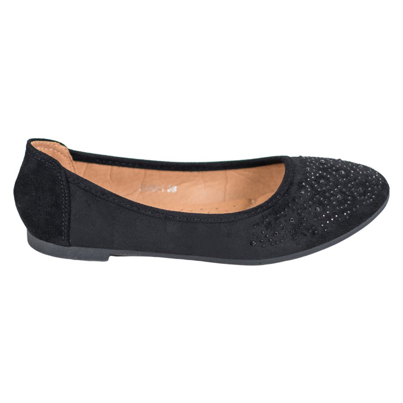 Diamantique Klassinen ballerina kristalleilla musta