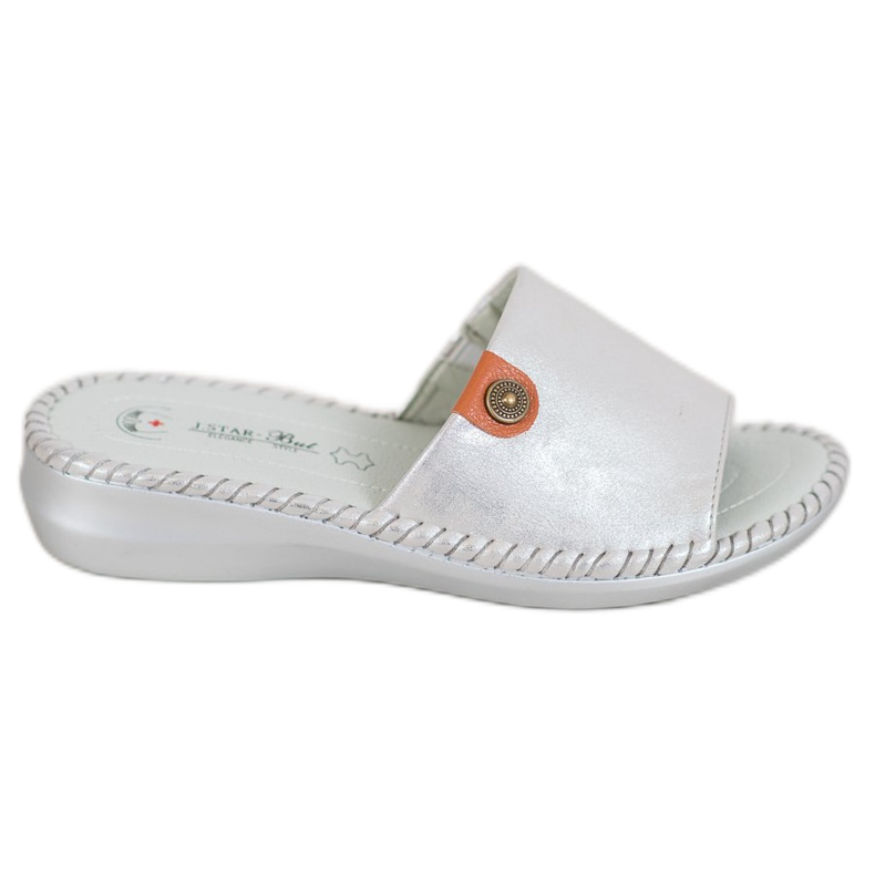 J. Star Rento Eco -nahkatossut harmaa