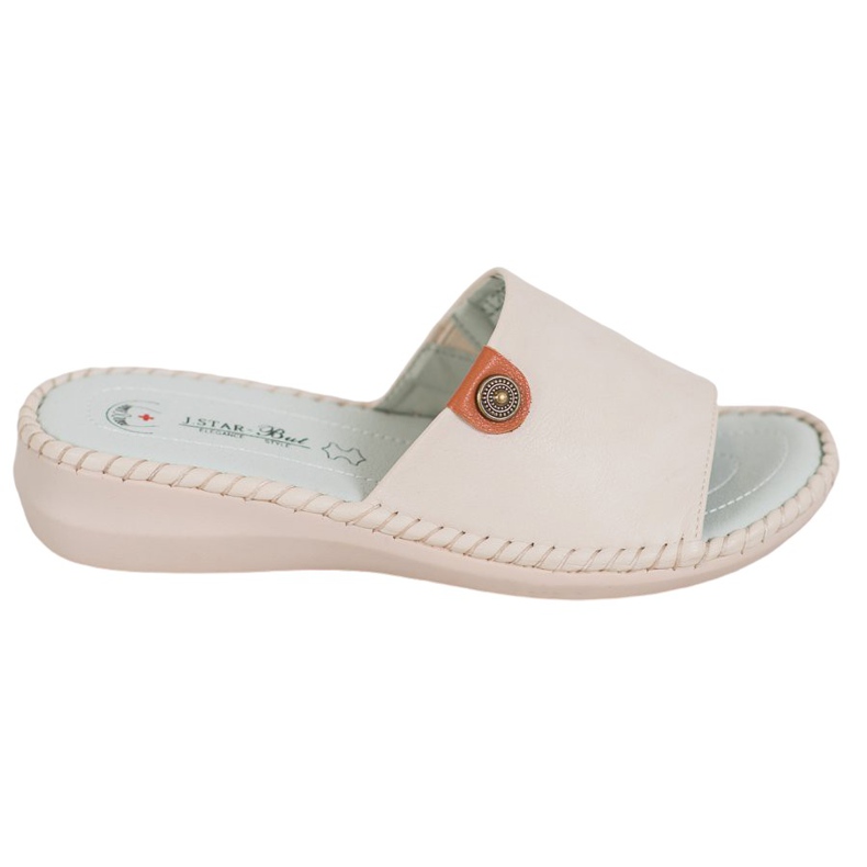 J. Star Rento Eco -nahkatossut beige