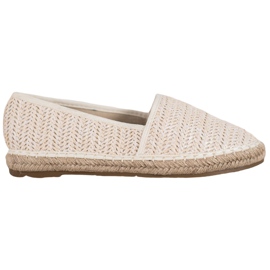 SHELOVET Punottu Beige Espadrilles