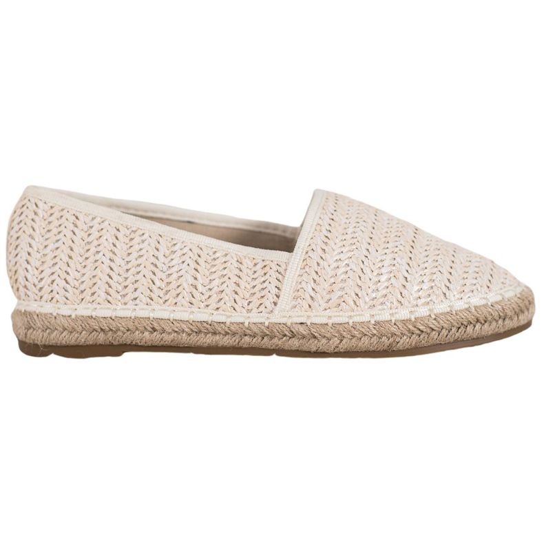 SHELOVET Punottu Beige Espadrilles
