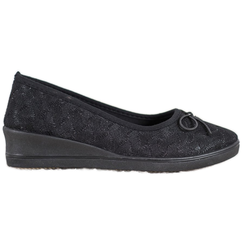 Evento Vinceza glitter -pumput musta