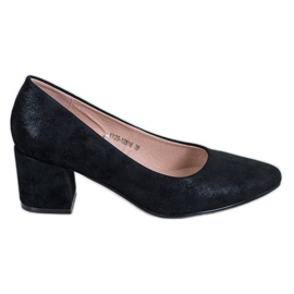 W. Potocki Klassiset korkokengät musta